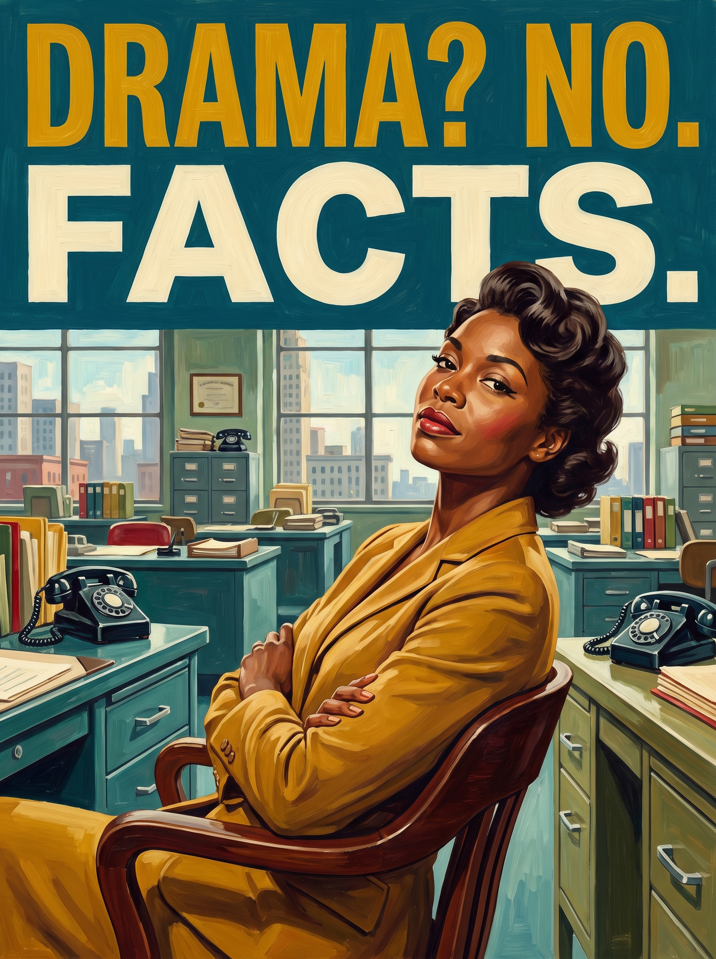 Drama? No. Facts. The Newsroom