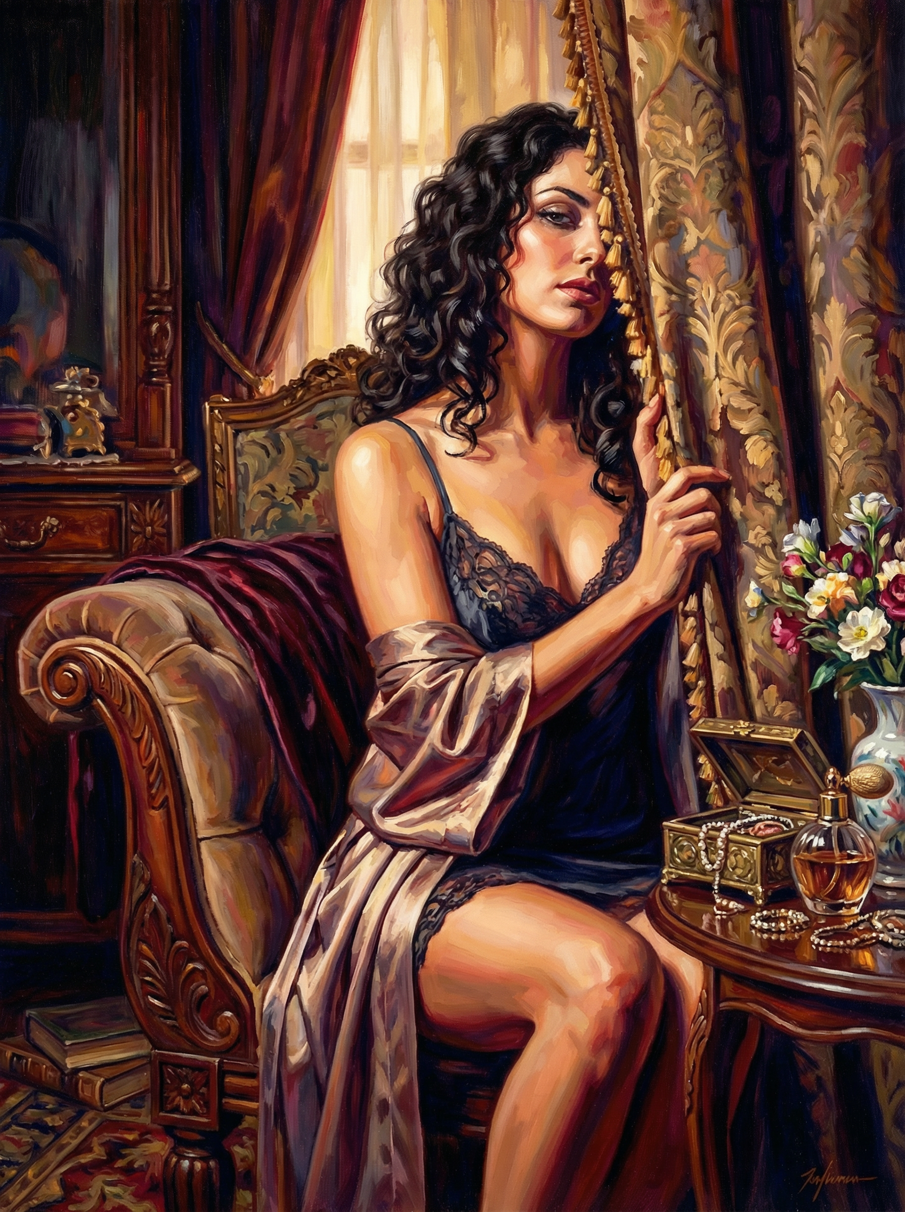 Draped in Luxury (100 Color Diamond Painting) Diamond Painting kit
