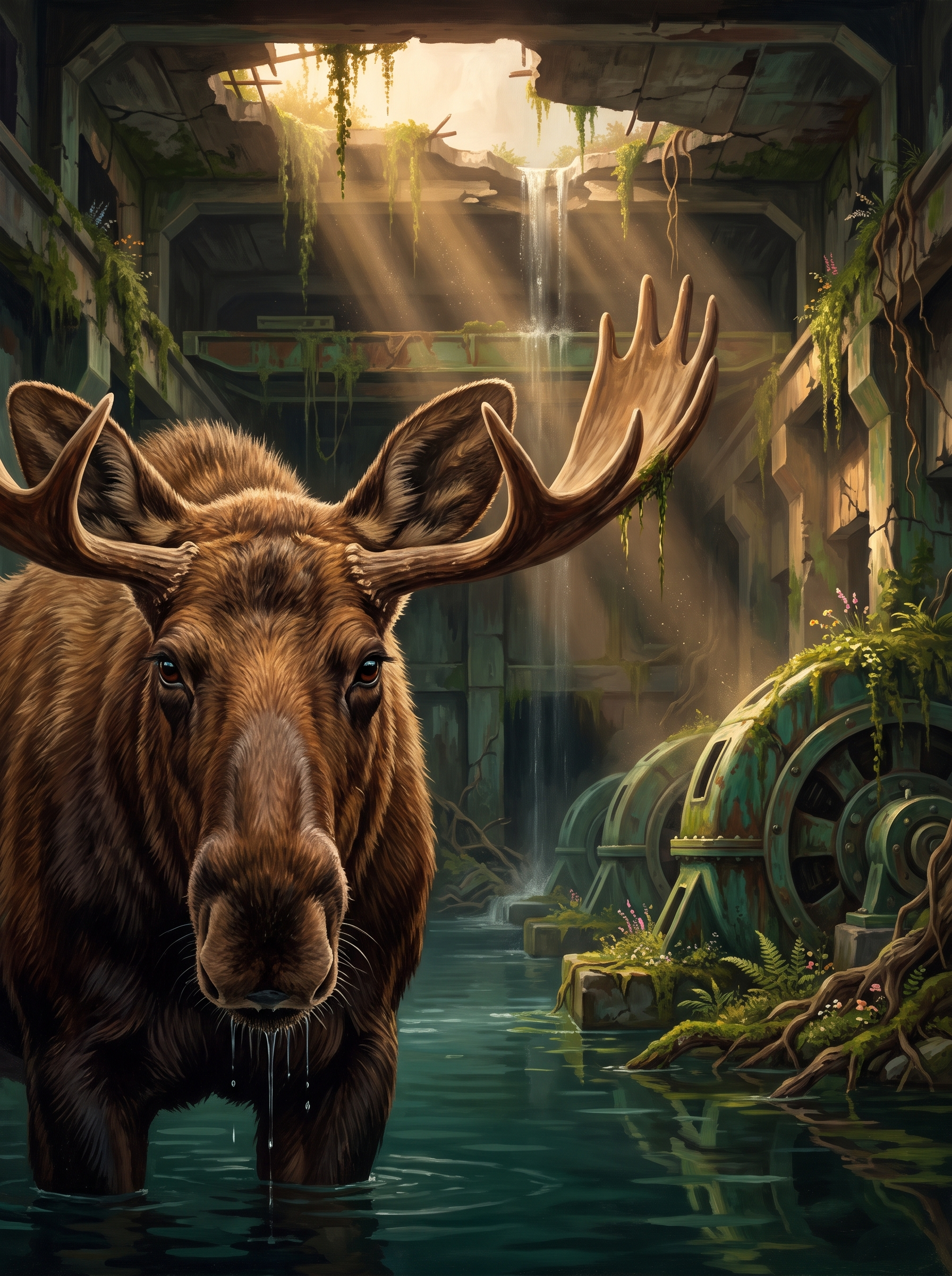 Drowned Dam Moose