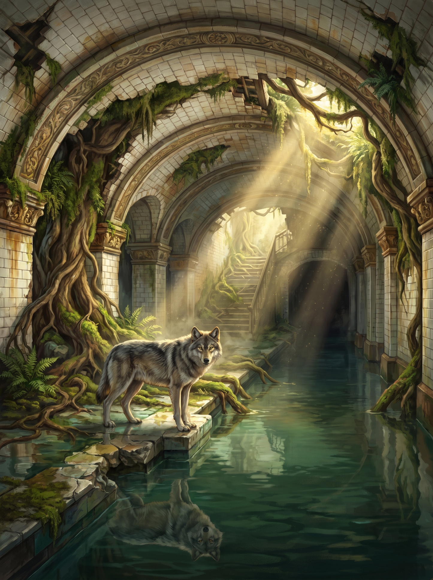 Drowned Metro Wolf