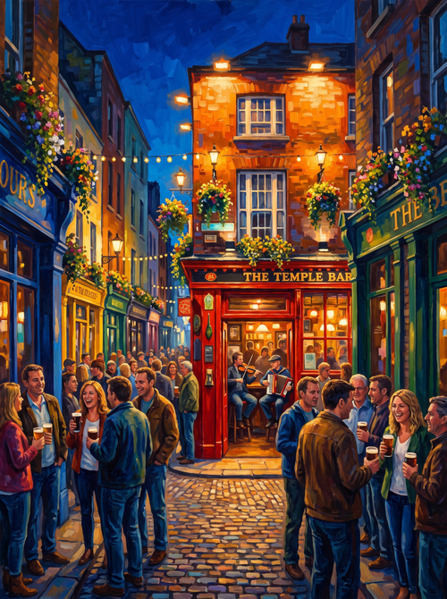 Dublin Temple Bar Trad Night