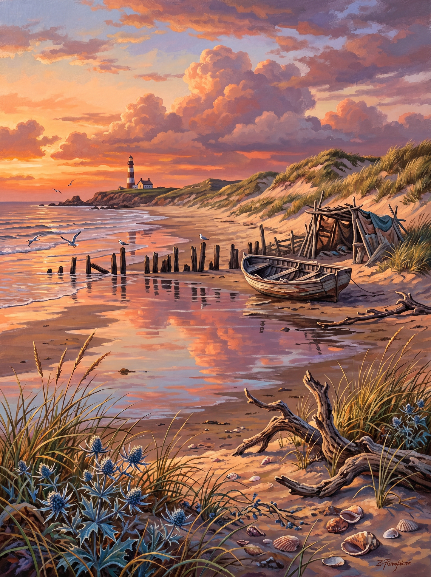 Dune Beach Sunset