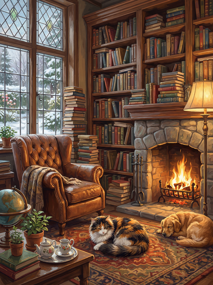 Cozy Reading Room