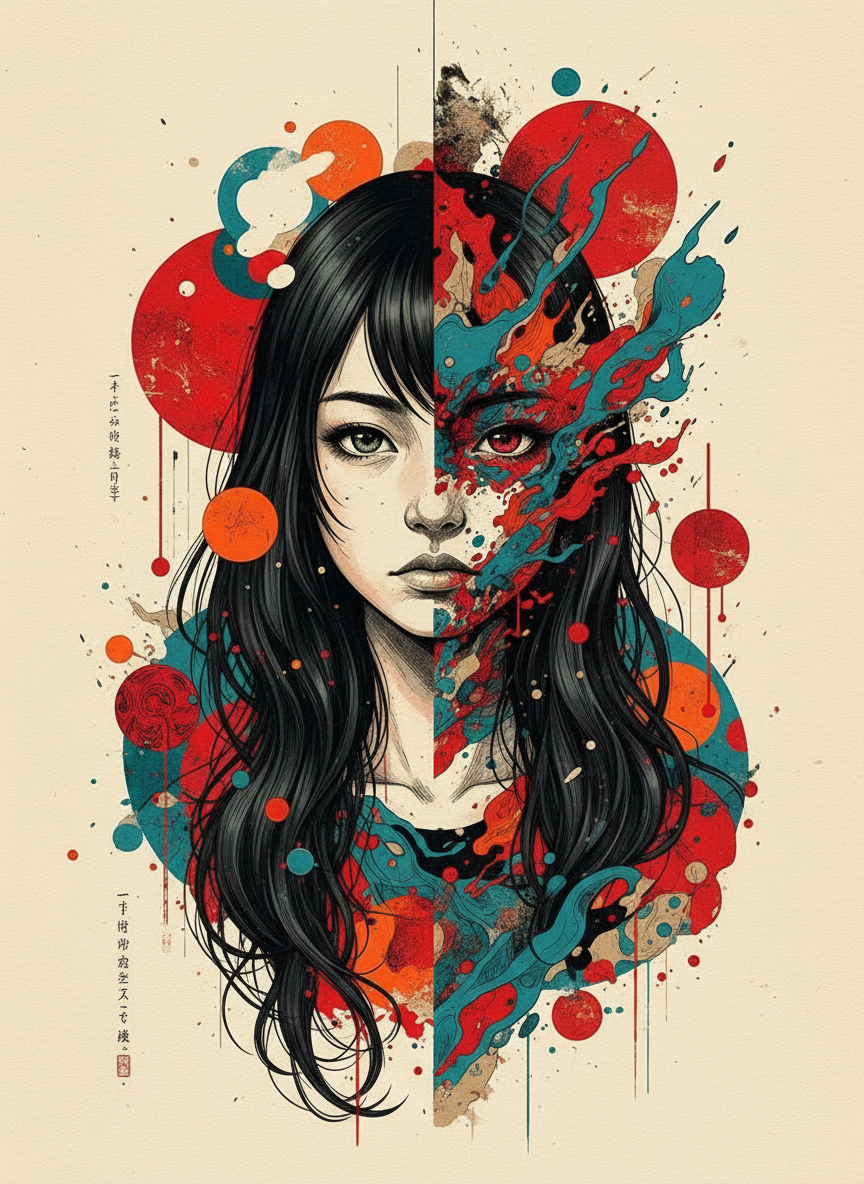 Dual Realities (Board Canvas)