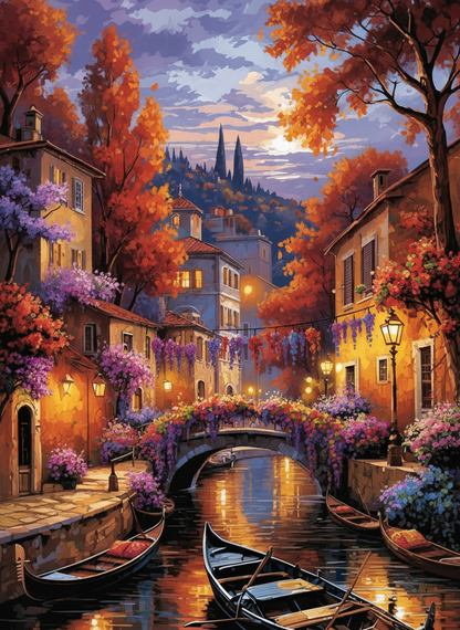 Venetian Twilight (100 Color Diamond Painting) Diamond Painting kit