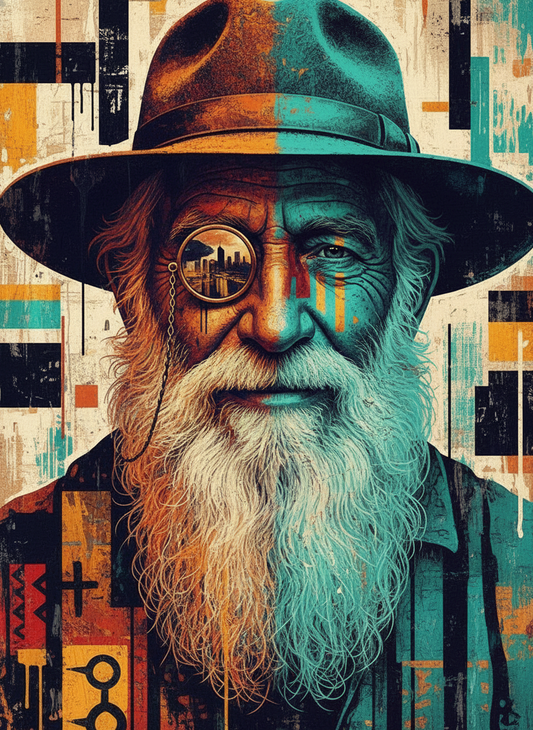 The Visionary (Board Canvas)