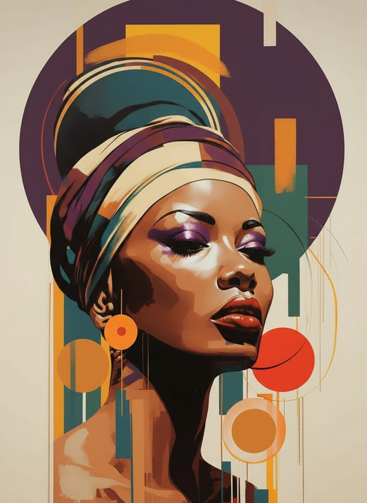 Golden Poise (Board Canvas)