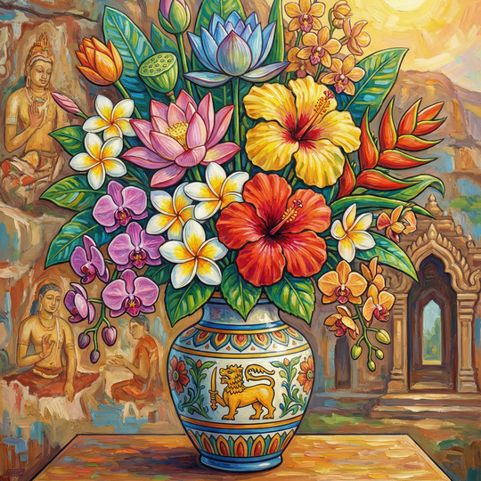 Lankan Heritage & Flowers