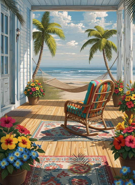 Coastal Hammock (Board Canvas)