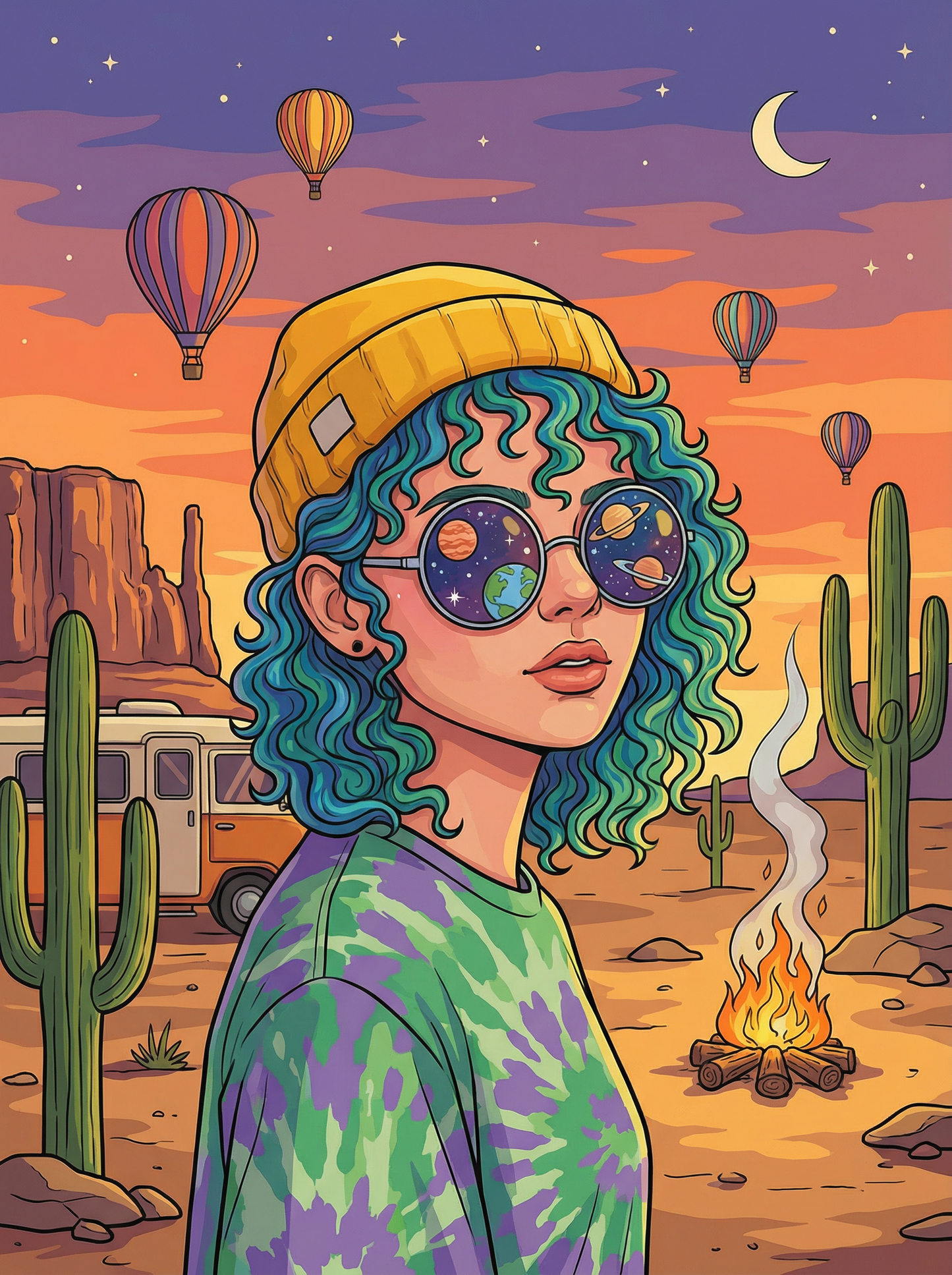 Desert Dream Wanderer (Diamond Painting) Diamond Painting kit