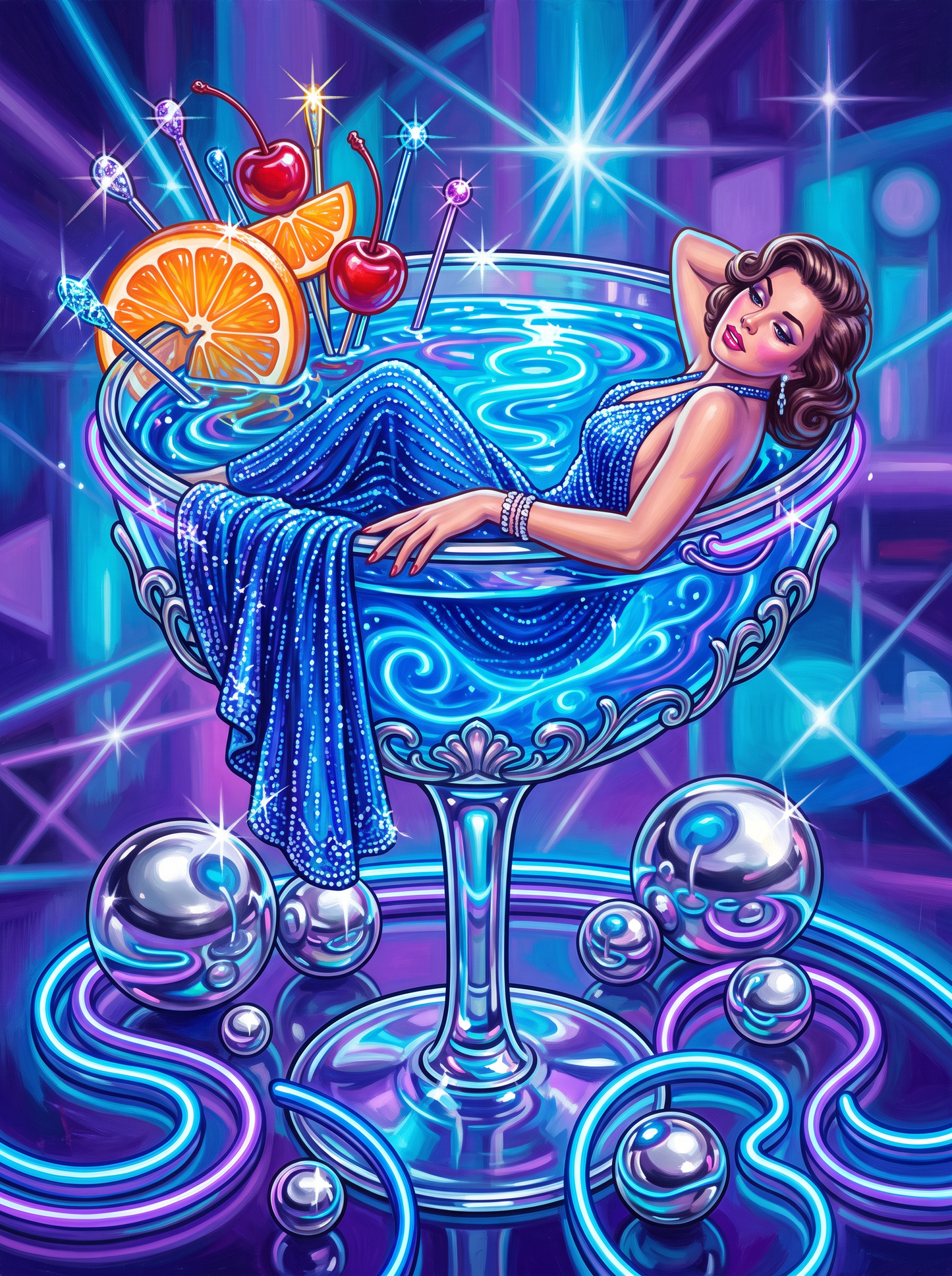 Electric Blue Fizz