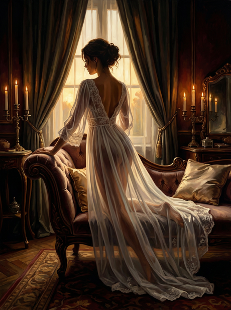 Elegance by Candlelight (Diamond Painting) Diamond Painting kit