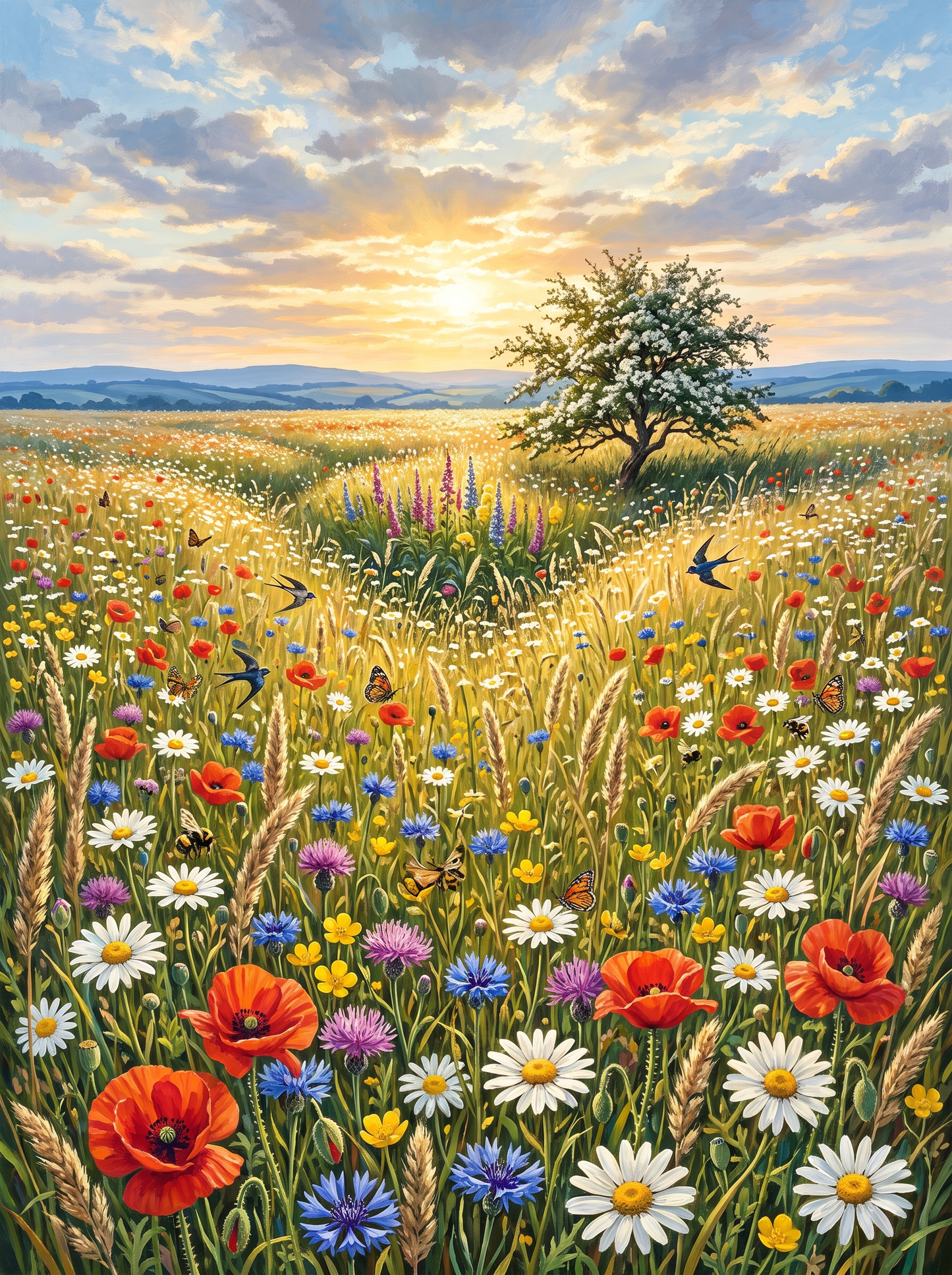 Endless Wildflower Meadow