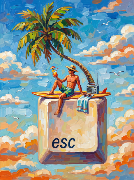 Escape Key Island Paradise (100 Color Diamond Painting) Diamond Painting kit