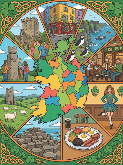 Ireland Celtic Charm (Diamond Painting) Diamond Painting kit