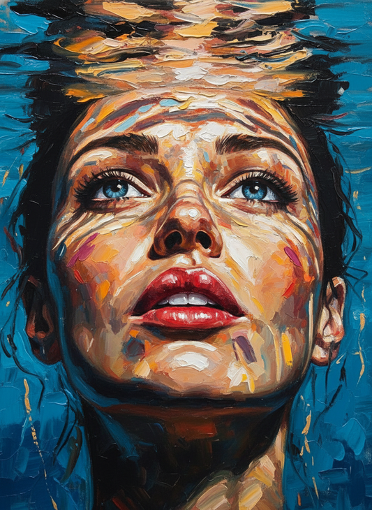 Surface of Light (Board Canvas)