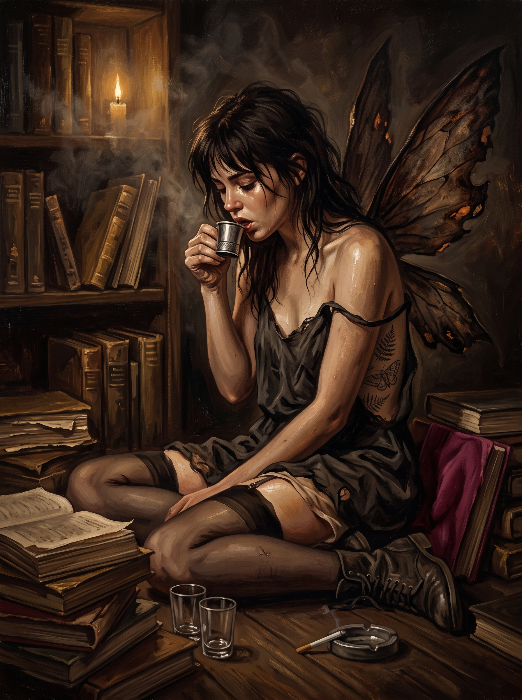 Fairy Among the Books