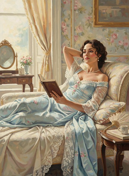 Serene Reader (100 Color Diamond Painting) Diamond Painting kit