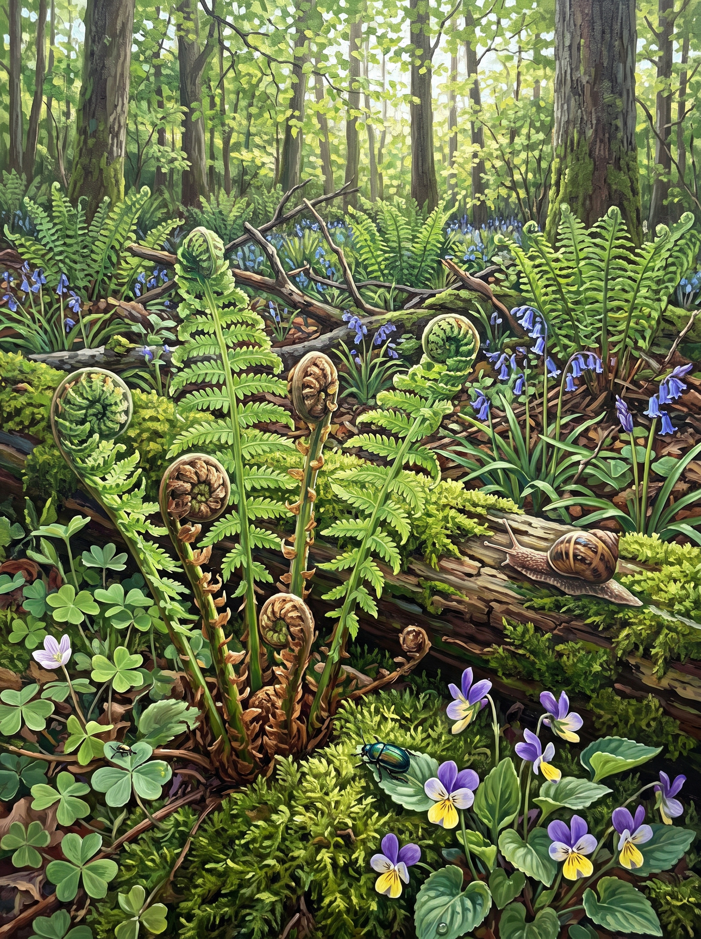Fern Fiddleheads