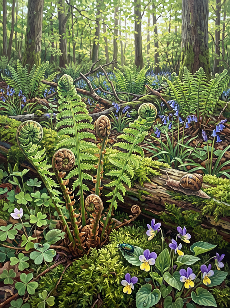 Fern Fiddleheads