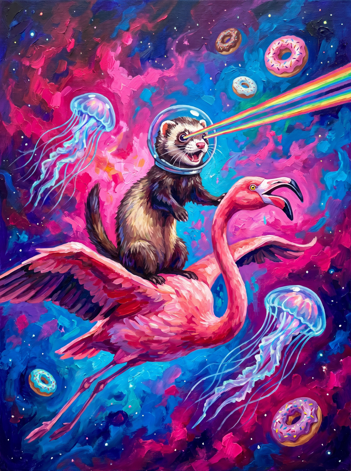 Ferret Flamingo