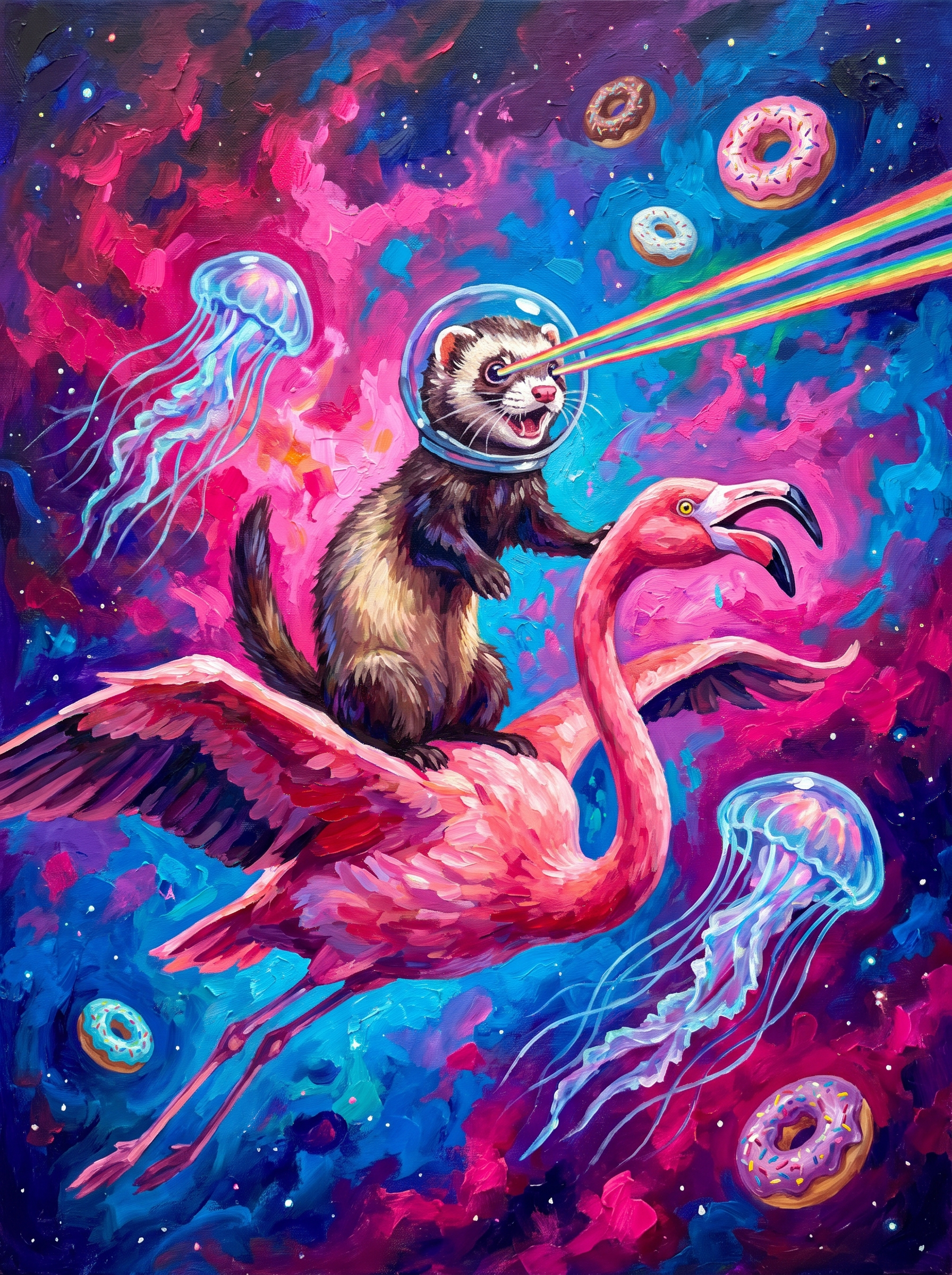 Ferret Flamingo