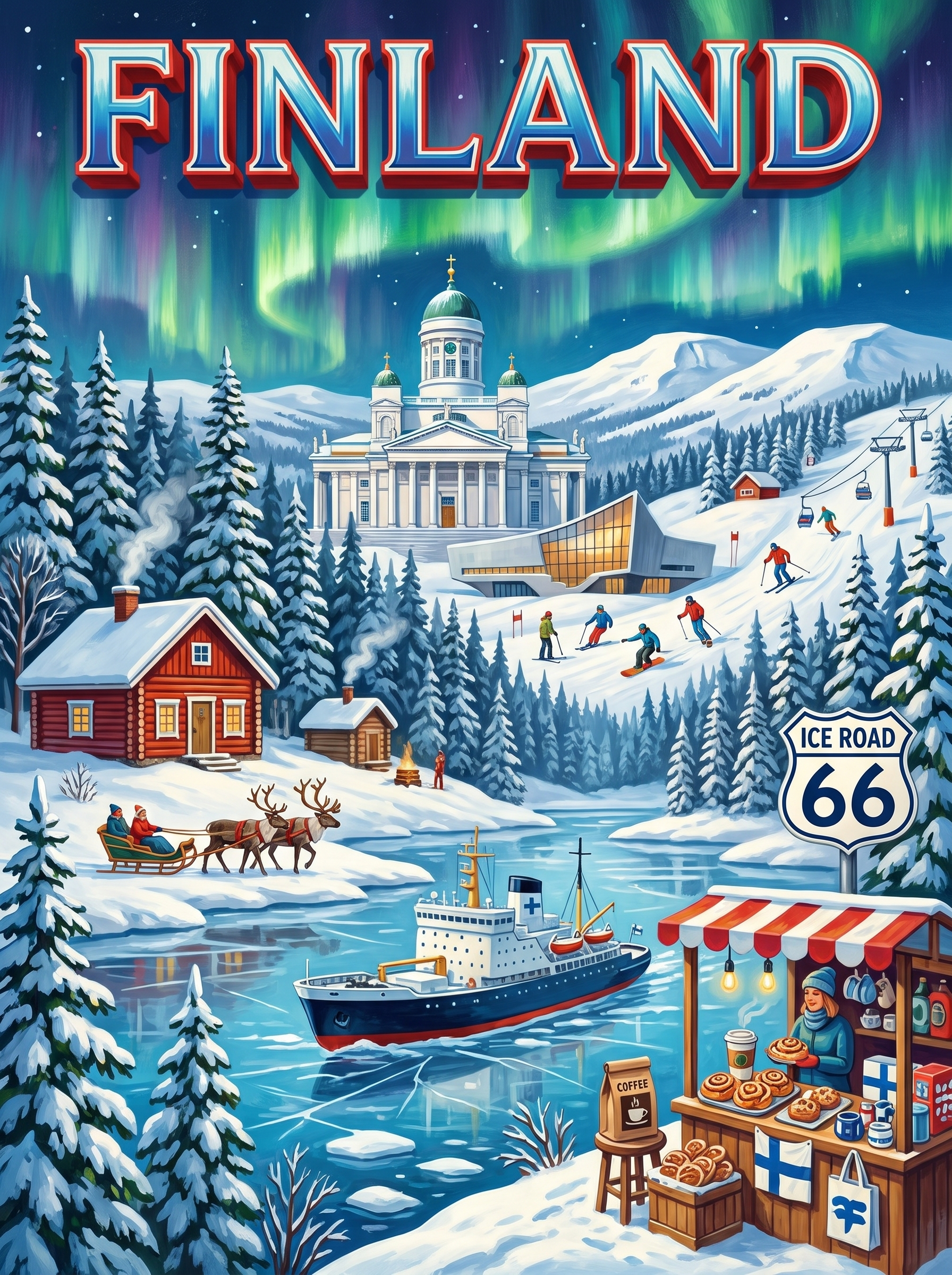 Finland Land of a Thousand Lakes