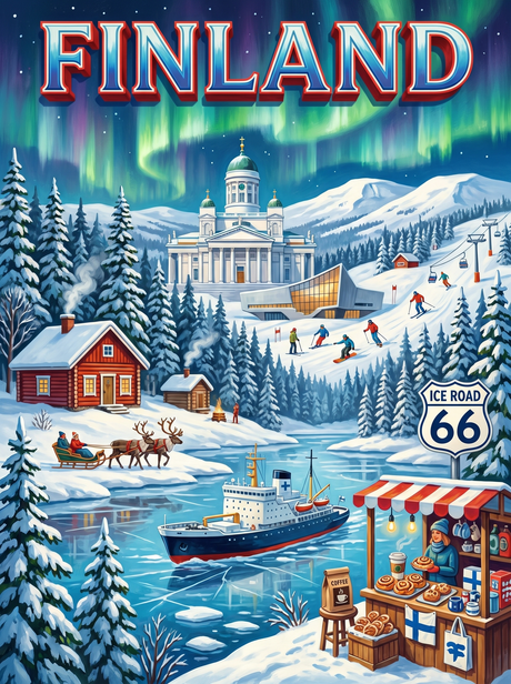 Finland Land of a Thousand Lakes