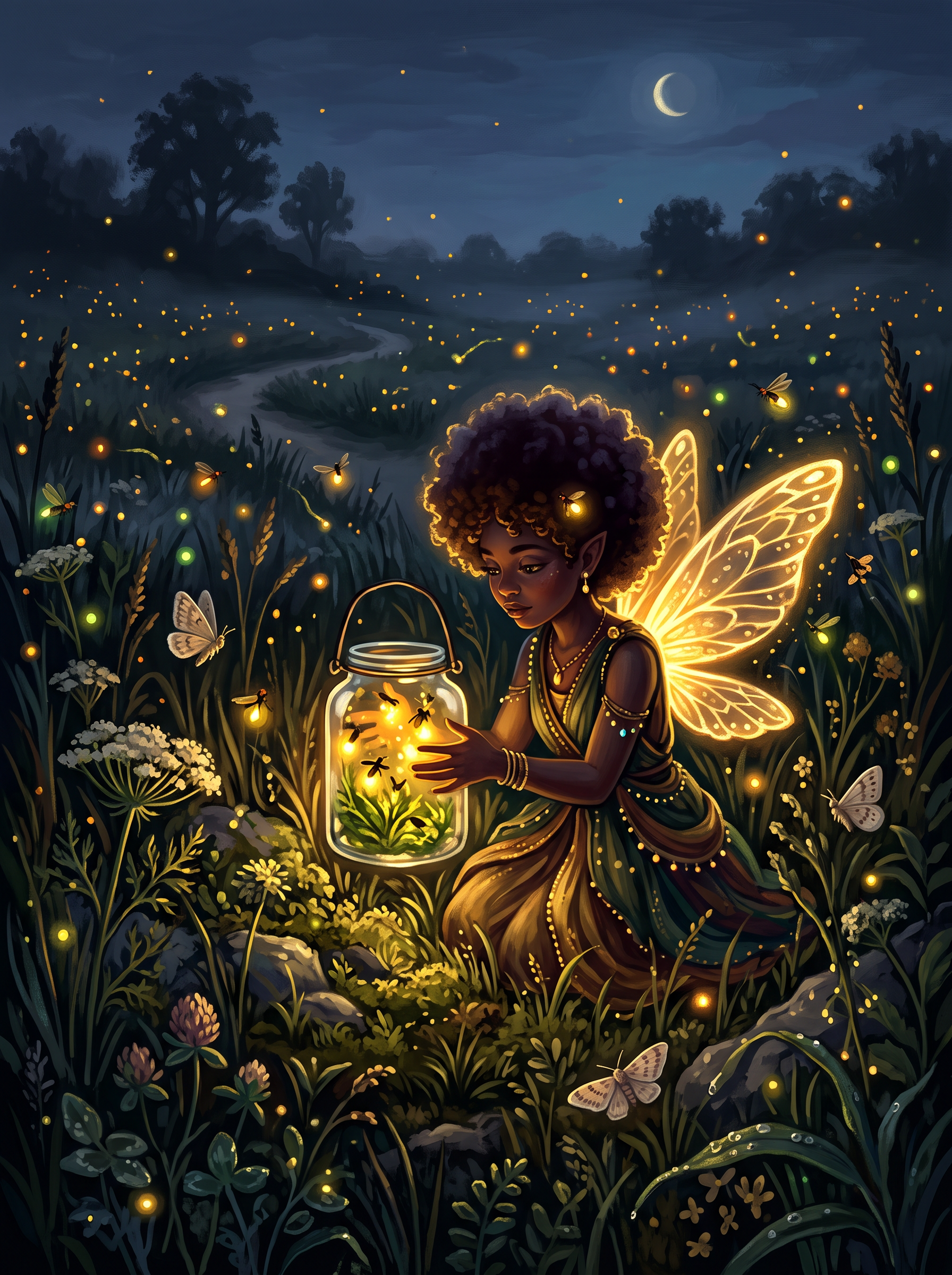 Firefly Meadow Fairy