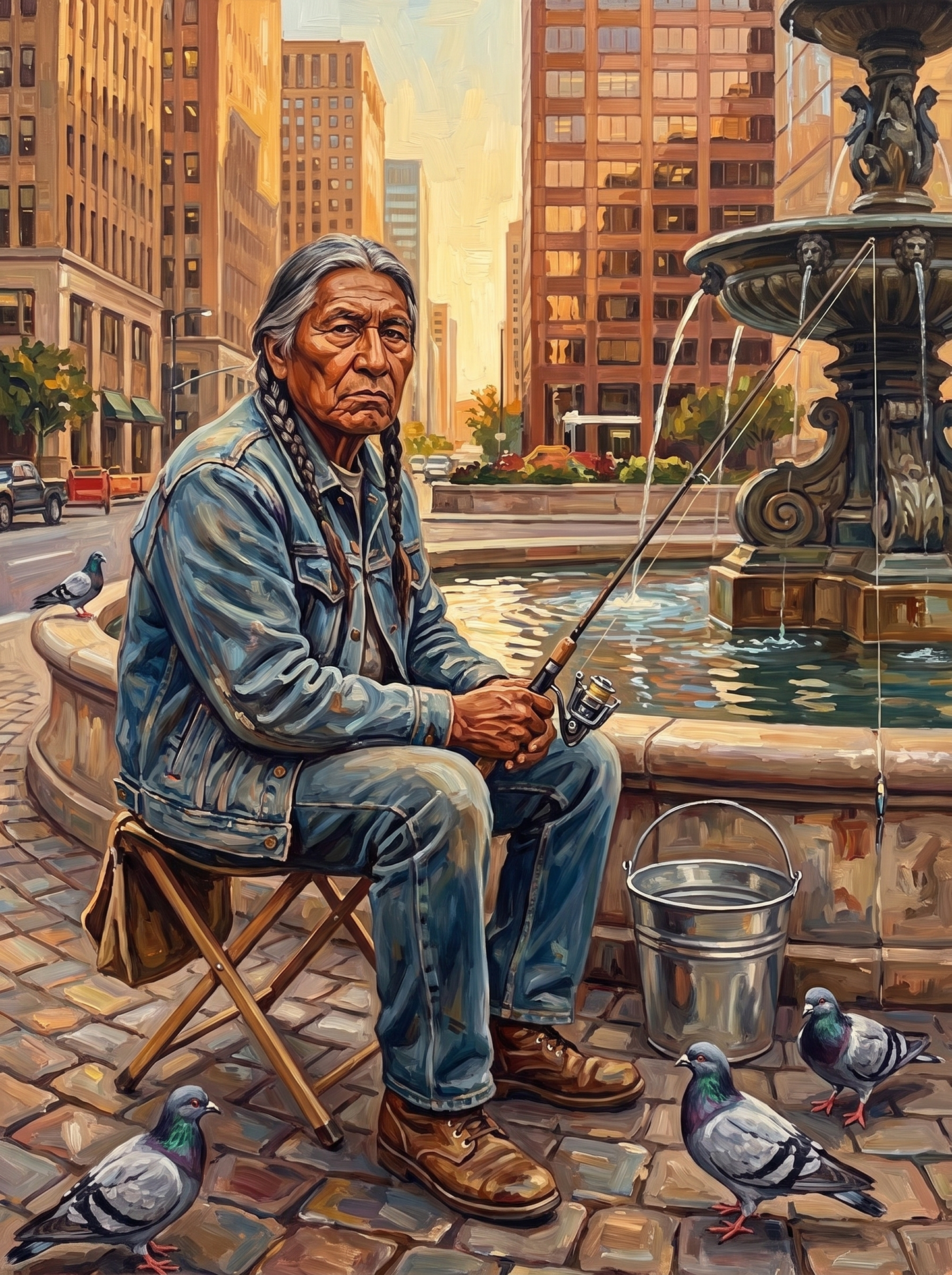 Fishing the Fountain