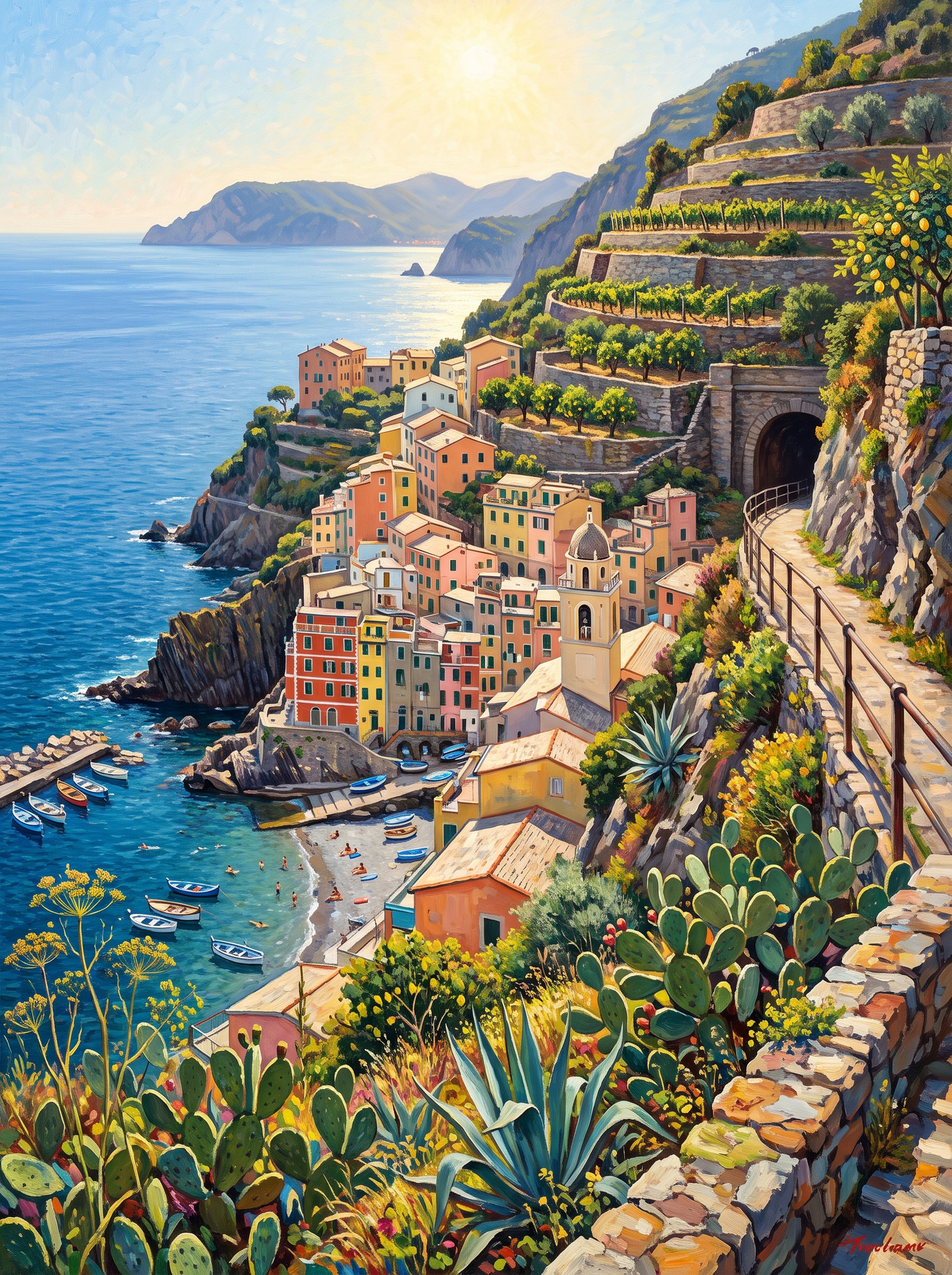 Five Cliff Villages