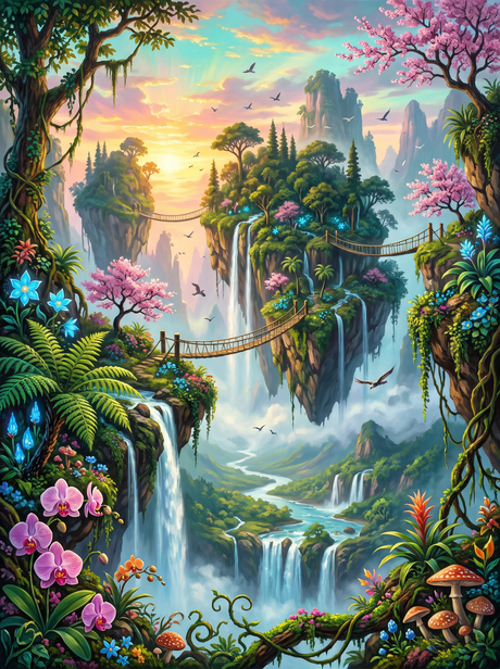 Floating Island Falls