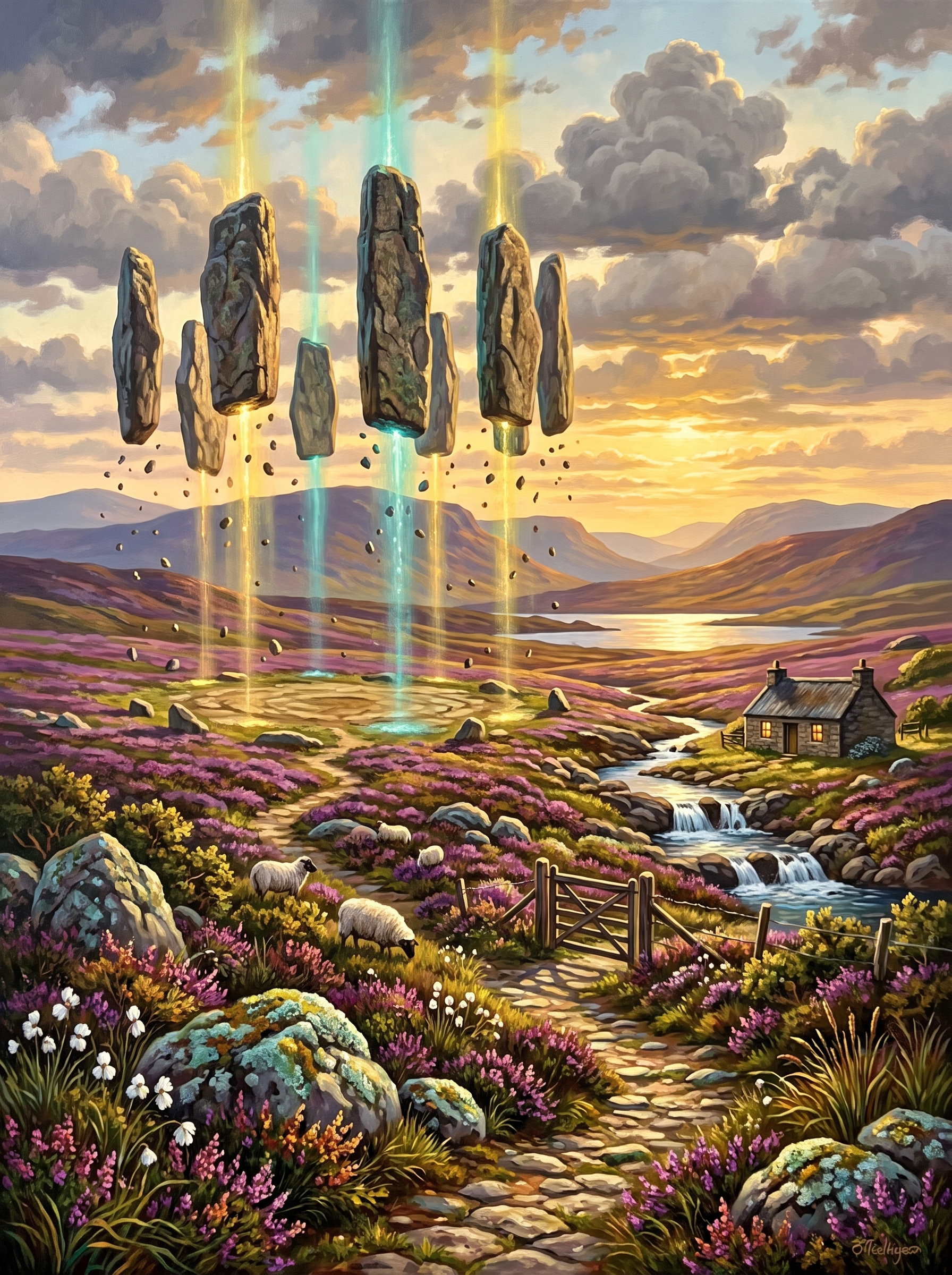 Floating Stone Circle