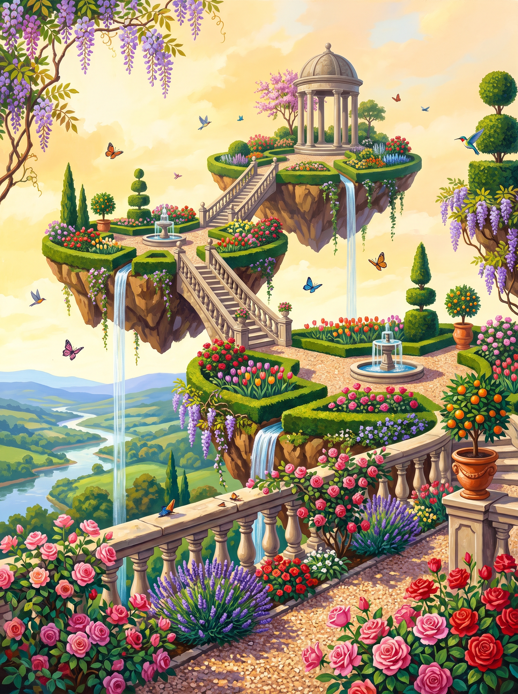 Floating Terrace Garden
