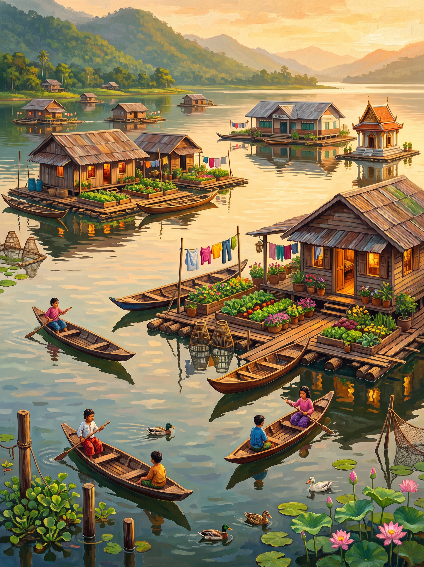 Floating Village