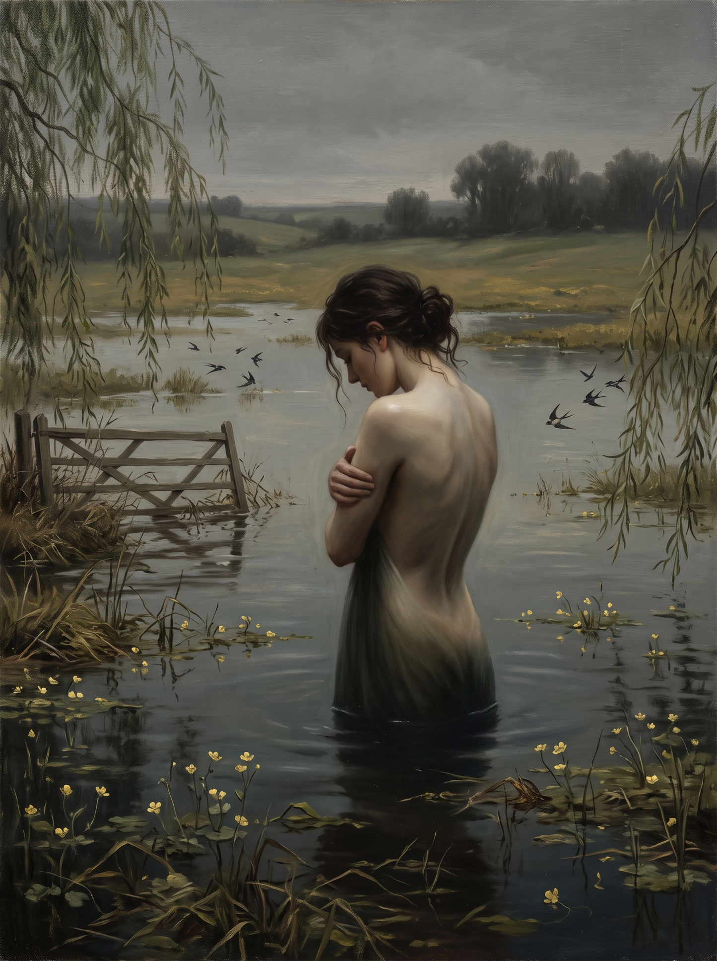 Flooded Meadow Dusk