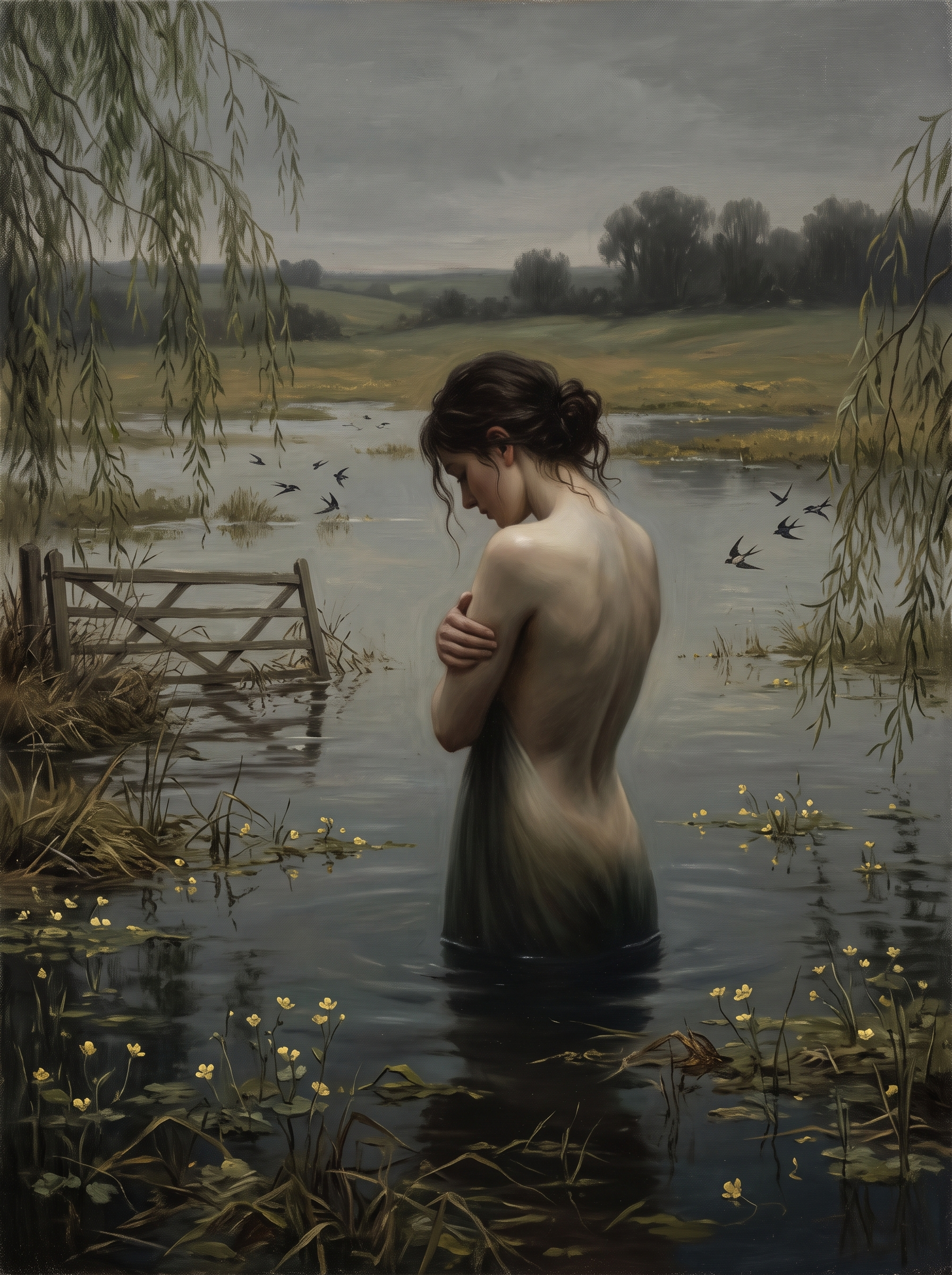 Flooded Meadow Dusk