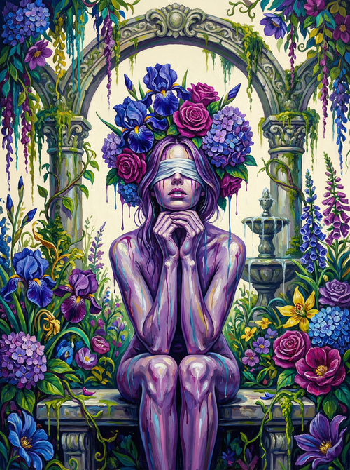 Flower Crown Garden (100 Color Diamond Painting) Diamond Painting kit