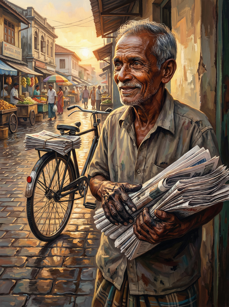 Street Newsstand (Diamond Painting) Diamond Painting kit