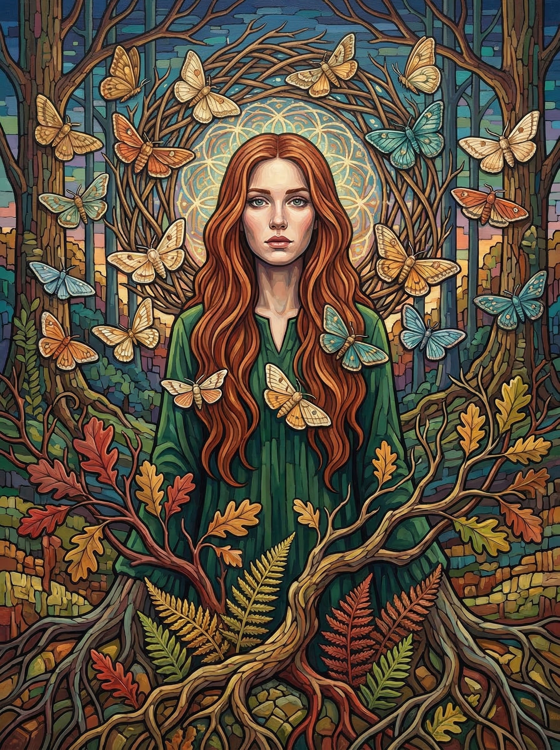 Forest Spirit Butterflies (100 Color Diamond Painting) Diamond Painting kit