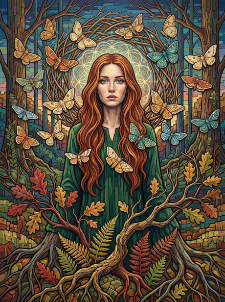 Forest Spirit Butterflies (100 Color Diamond Painting) Diamond Painting kit