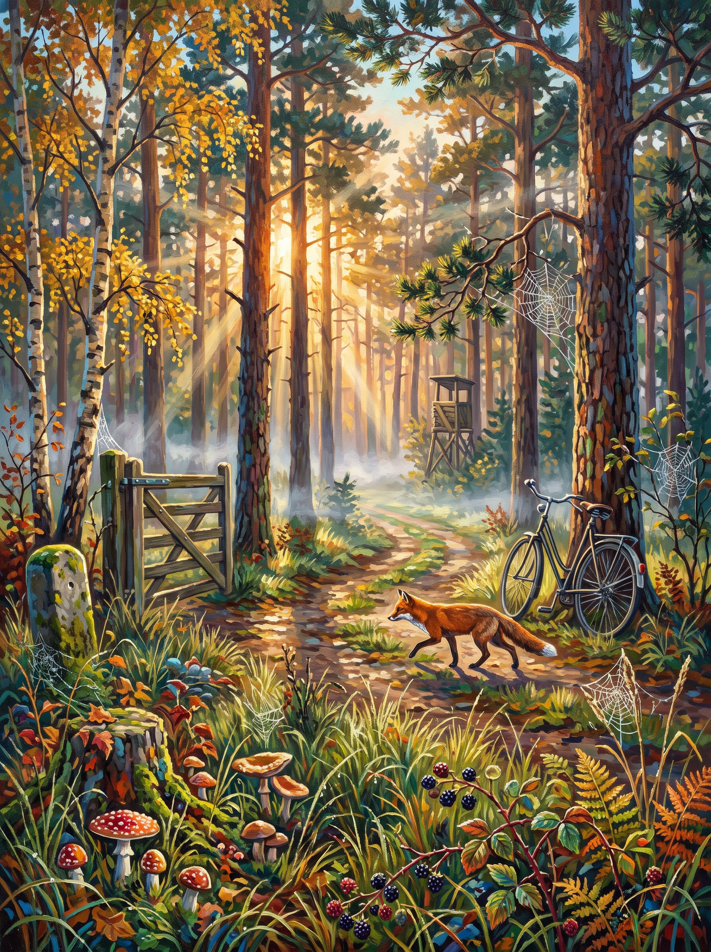 Forest Track Sunrise