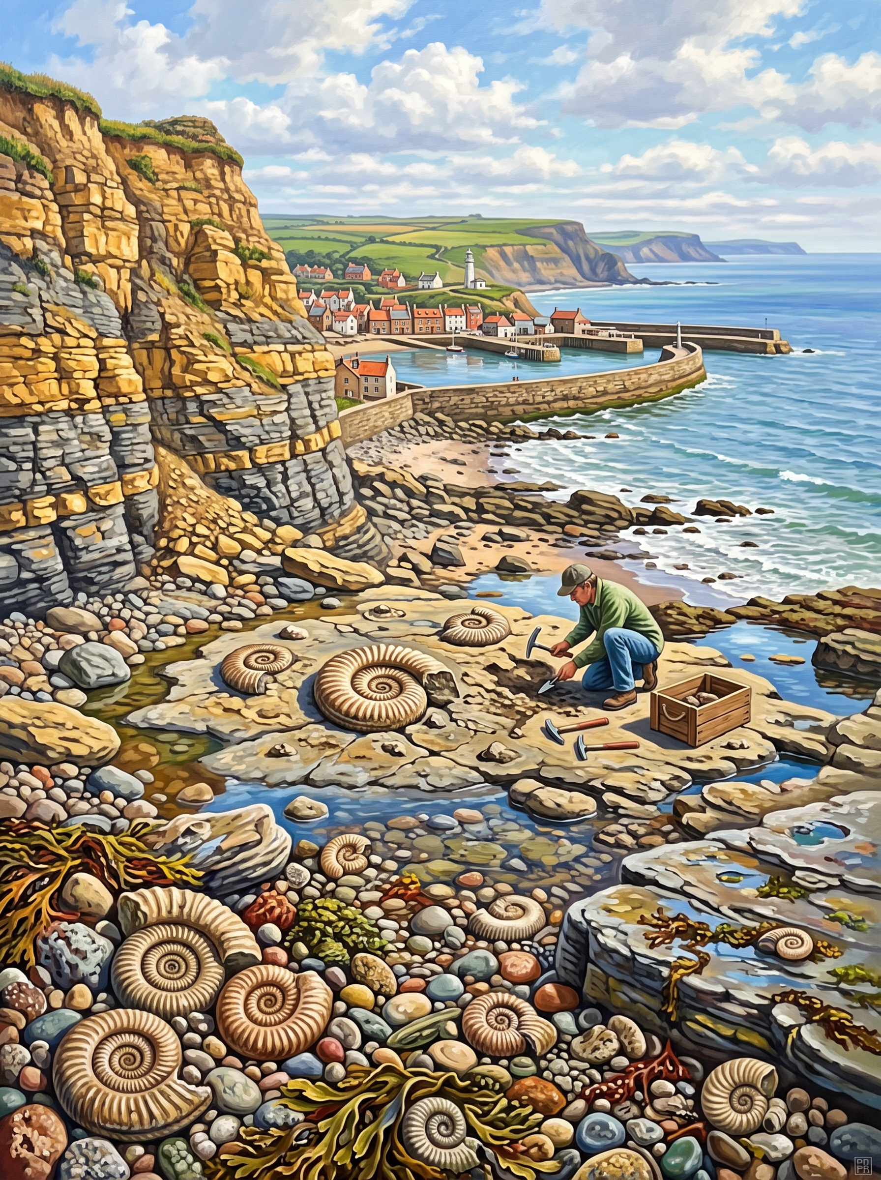 Fossil Cliff Beach