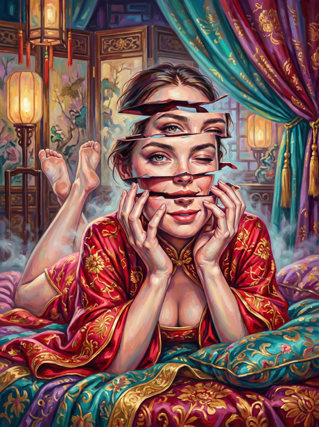 Fragmented Beauty Goddess (100 Color Diamond Painting) Diamond Painting kit