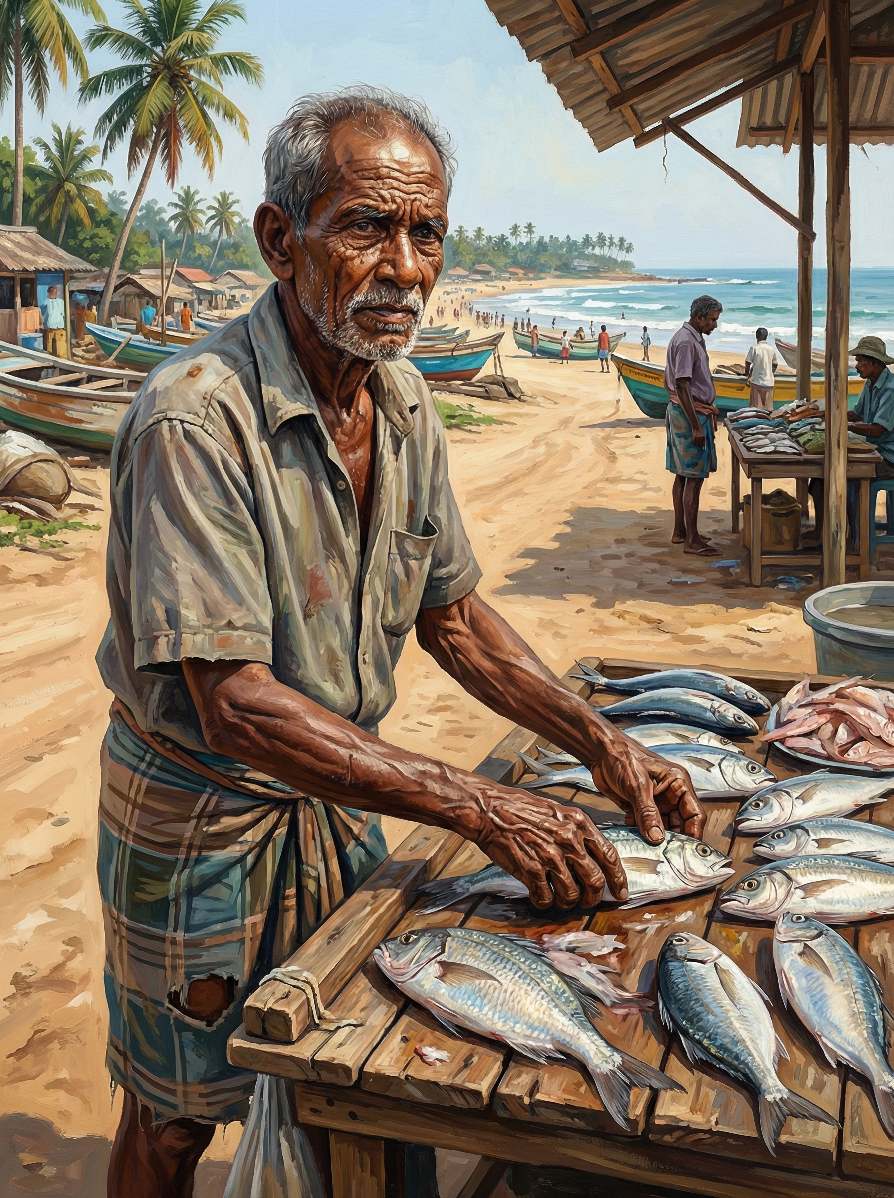 Fresh Catch of the Day (Diamond Painting) Diamond Painting kit