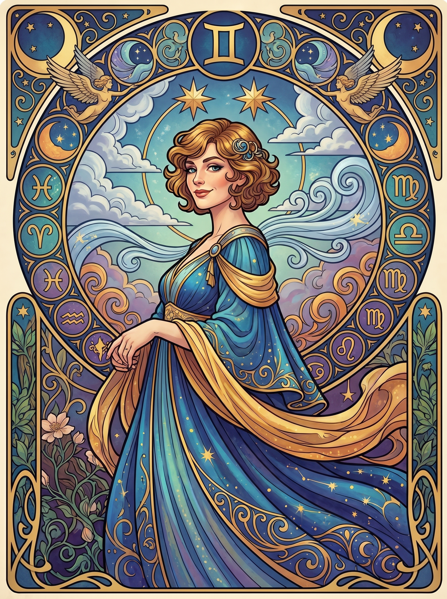Gemini Celestial Woman (80 Colors)