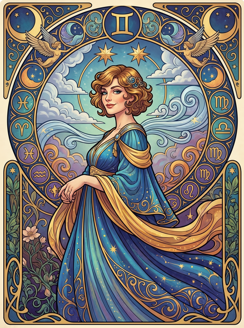 Gemini Celestial Woman (80 Colors)