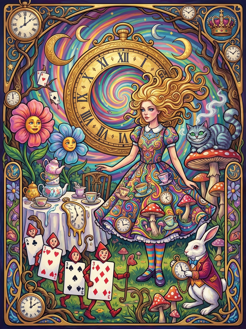 Giant Clock Card Soldiers (150 Color Diamond Painting)