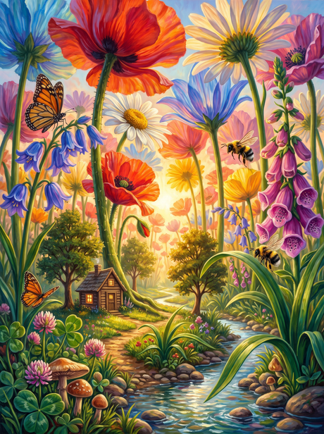 Giant Flower Meadow