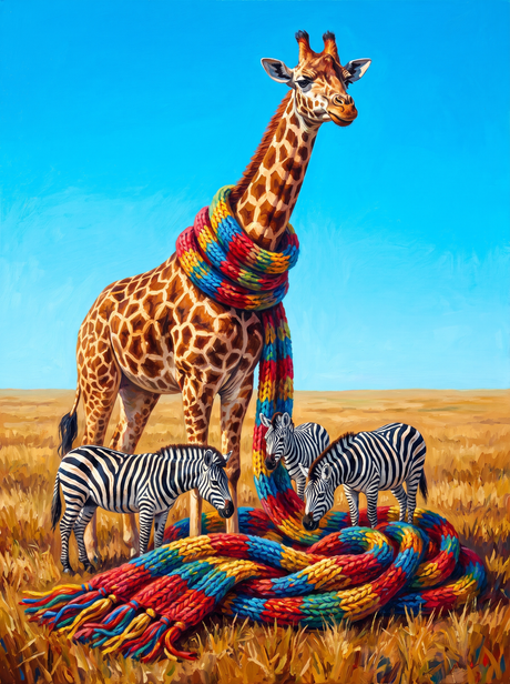 Giraffe Scarf
